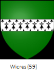 Blason héraldique de la famille MARIE MORTELECQUE